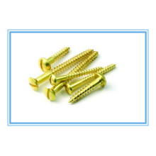 ANSI B18.6.1 Slotted Pan Head Wood Screw